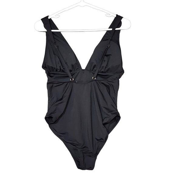 Andie The Sardinia One Piece‎ Swimsuit Black Large - Picture 2 of 8